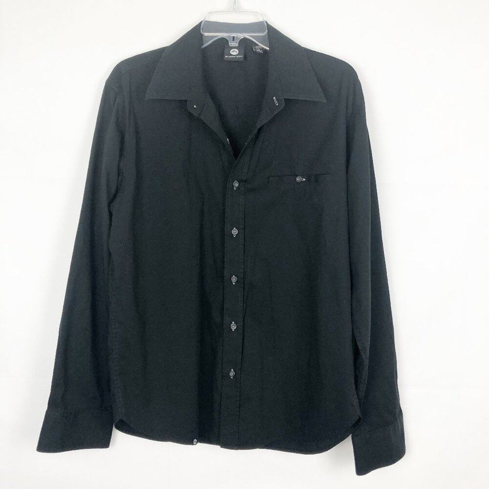 Stormtech Men's Long Sleeve Black Shirt Size Large